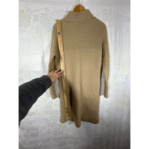 RD Style Turtleneck Sweater Dress XS Tan - Picture 10 of 10